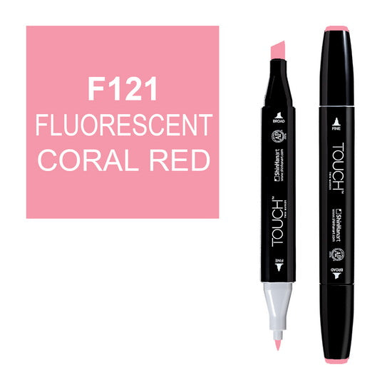 Touch Twin Mark Fluo.Coral Red