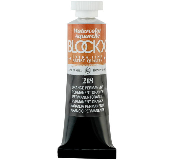 BLOCKX Watercolour - 15 ml Permanent Orange