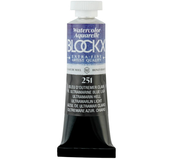 BLOCKX Watercolour - 15 ml Fr. Ultramarine Blue Lt