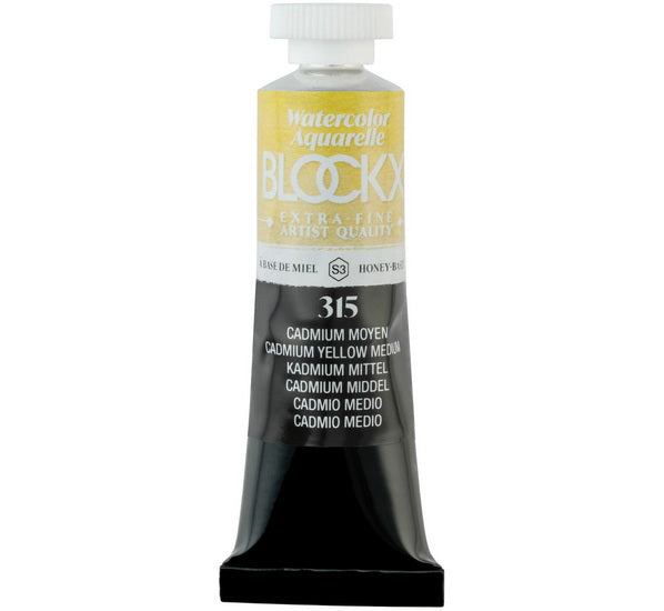 BLOCKX Watercolour - 15 ml Cadmium Yellow Medium