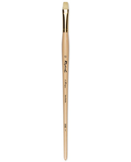 Oil paintbrush - hog hair - d'artigny - short flat #10
