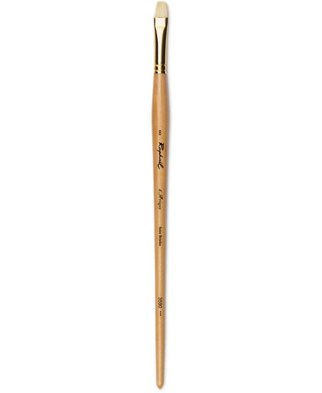 Oil paintbrush - hog hair - d'artigny - short flat #8