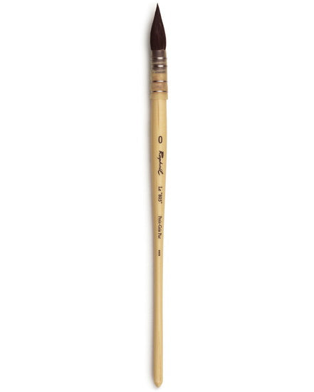 Watercolor brush - kazan squirrel - quill mop #0