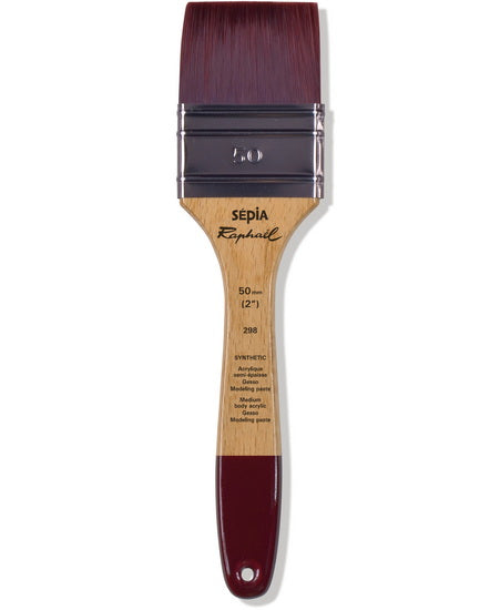 Acrylic brush - synthetic - sepia - spalter #50