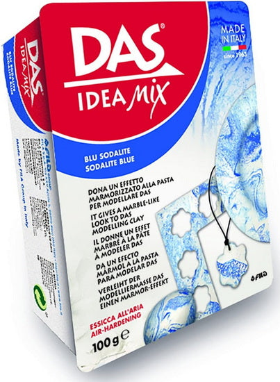 Pate à modeler - idea mix - 100g - bleu sodalite