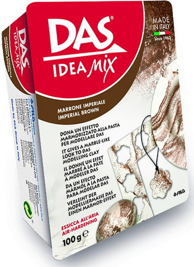Pate à modeler - idea mix - 100g - brun