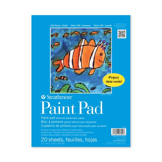 Bloc enfant - papier peinture - 9x12po (20f)