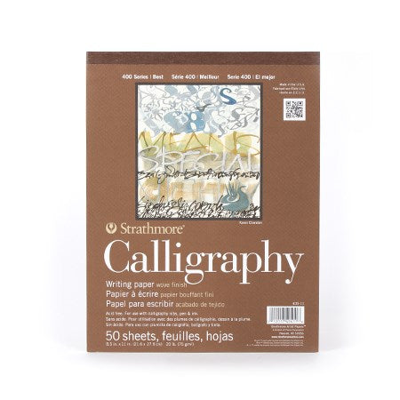 Bloc papier calligraphie - s400 - 8.5x11po (50f)
