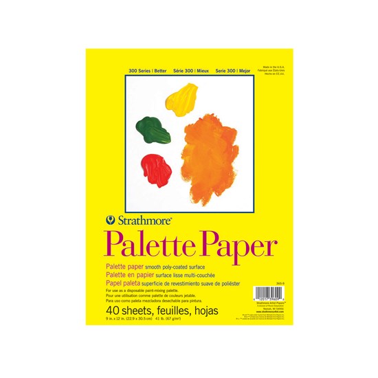 Palette papier - 9x12po (40f)