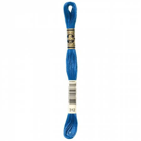 Embroidery floss - v dark baby blue - 312