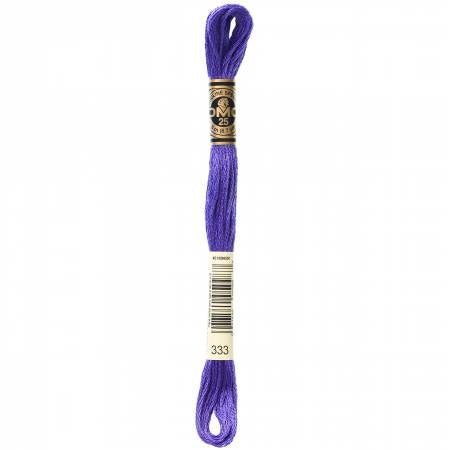 Embroidery floss - v dark blue violet - 333