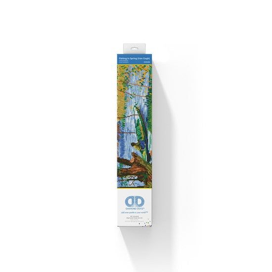 Ens. créatif Diamond Dotz : La pêche au printemps Van Gogh