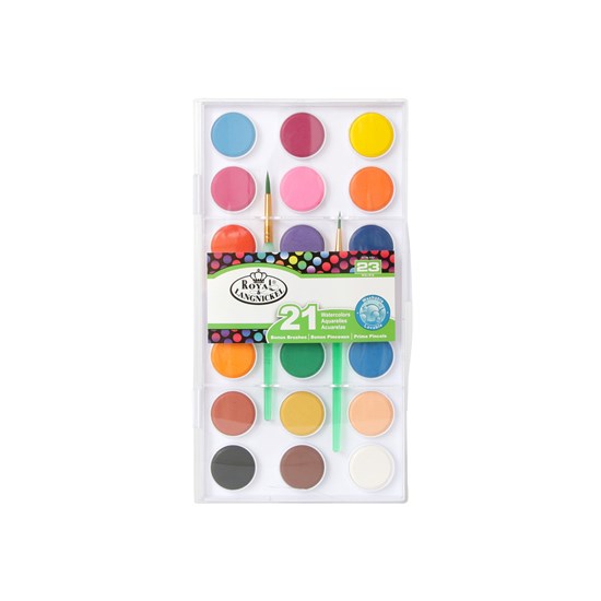 Palette aquarelle 21 couleurs