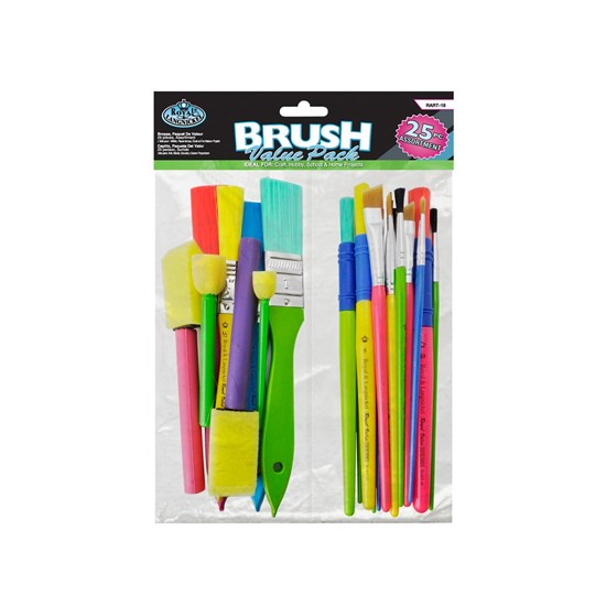 25-Pc Craft Brush Set