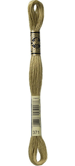 Embroidery floss - mustard - 371