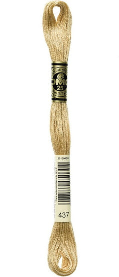 Embroidery floss - light tan - 437
