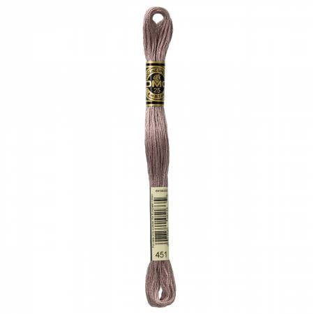 Embroidery floss - dark shell gray - 451