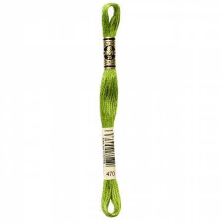 Embroidery floss - light avocado green - 470