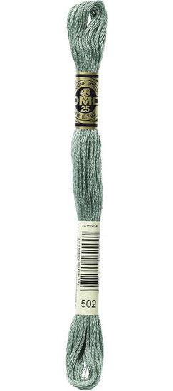 Embroidery floss - blue green - 502
