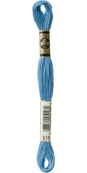 Embroidery floss - light wedgewood - 518