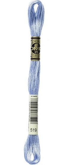 Embroidery floss - sky blue - 519