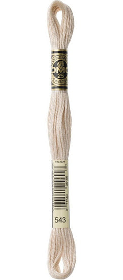 Embroidery floss - beige brown - 543