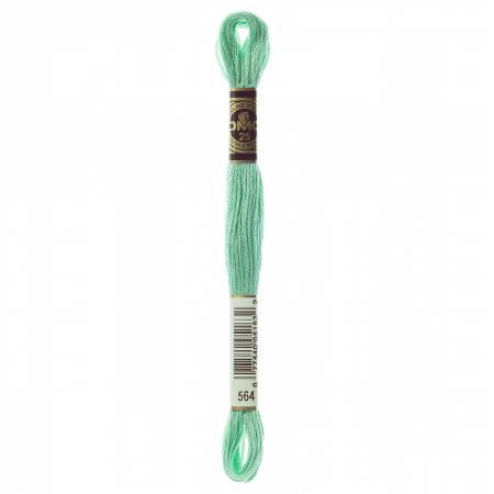 Embroidery floss - v light jade - 564