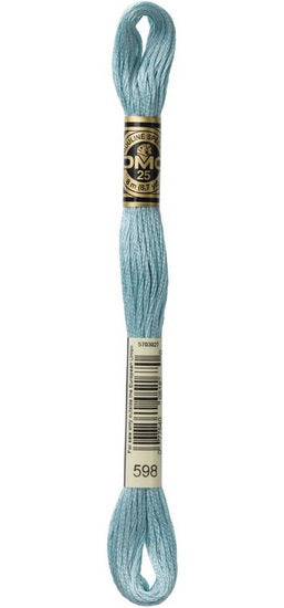 Fil à broder - lagune turquoise - 598