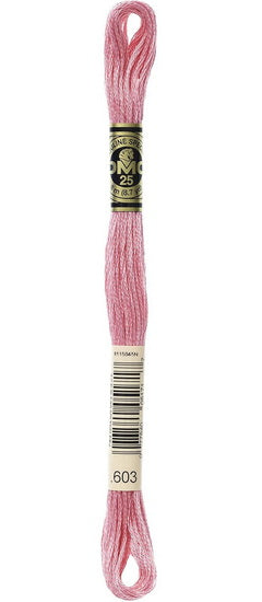Embroidery floss - cranberry - 603