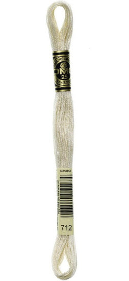 Embroidery floss - cream - 712