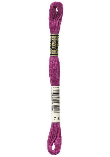 Embroidery floss - plum - 718