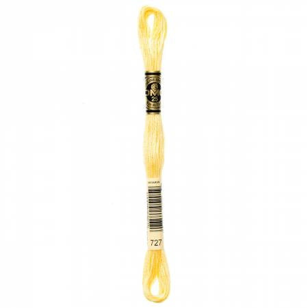 Embroidery floss - v light topaz - 727