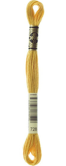 Embroidery floss - topaz - 728