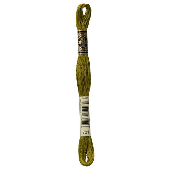 Embroidery floss - dark olive green - 731