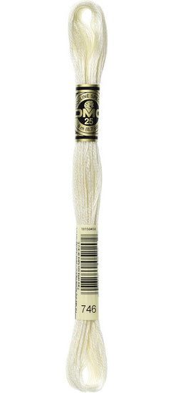 Embroidery floss - off white - 746