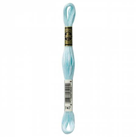 Embroidery floss - v light sky blue - 747