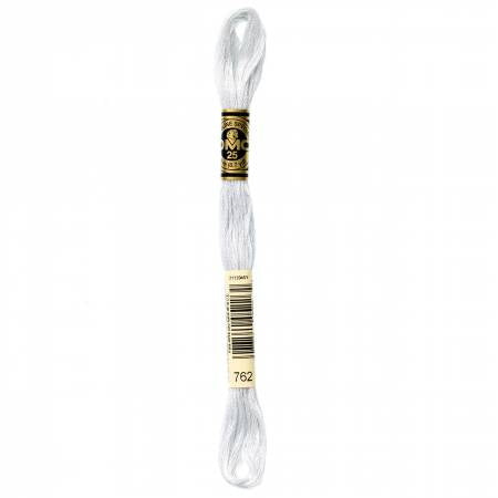 Embroidery floss - v light pearl gray - 762