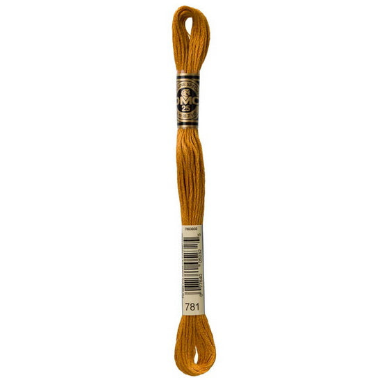 Embroidery floss - v dark topaz - 781