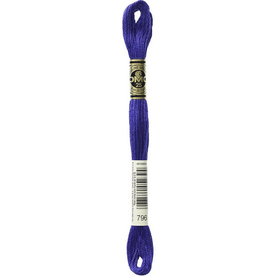Fil à broder - bleu de sevres - 796