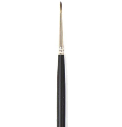 Brush Long Handle/Synthetic Bristle Round - #2