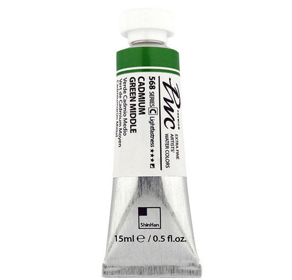 Aquarelle extra fine vert de cadmium moyen - 15ml