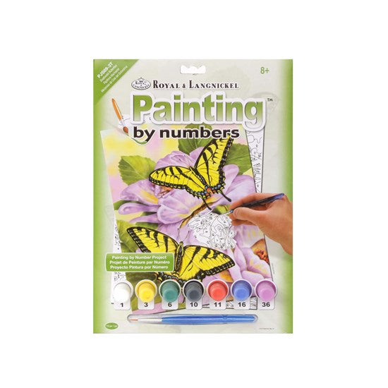 Peinture à numéros junior papillons