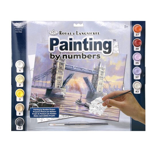 Peinture à numéros le pont de londres