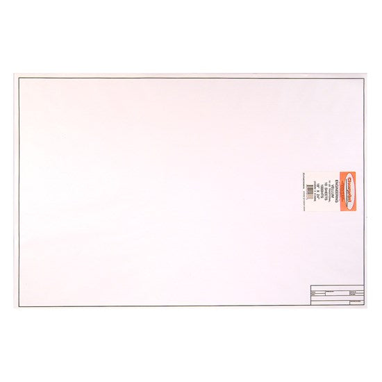 1000H Vellum Paper Title Block - 18X24 "