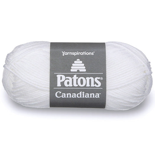 Fil canadiana #4 - 100gr - blanc
