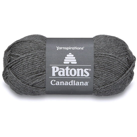 Canadiana yarn #4 - 100g - medium gray mix