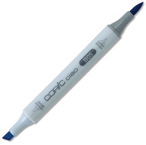 Marqueur copic ciao bleu process