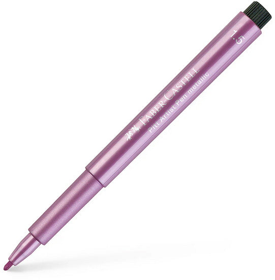 Marqueur pitt 1.5mm métallique rubis