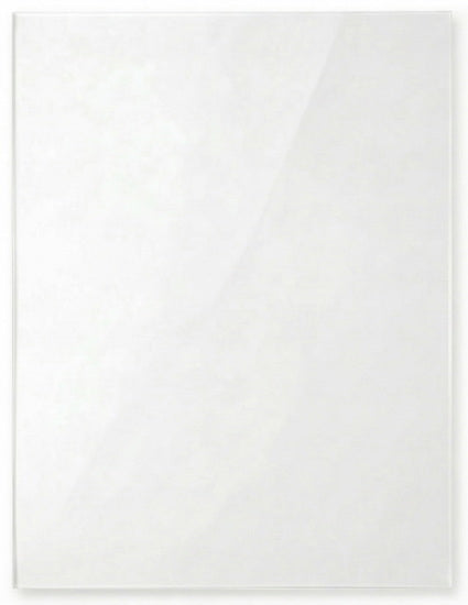 Clear plexiglass sheet - 8,5 x 11 "