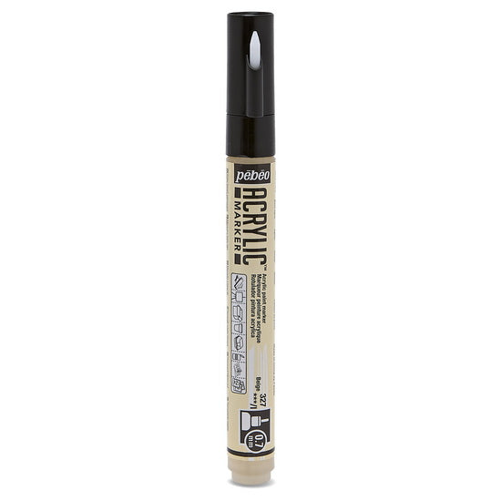 Acrylic marker - decomarker - 0.7 mm - beige